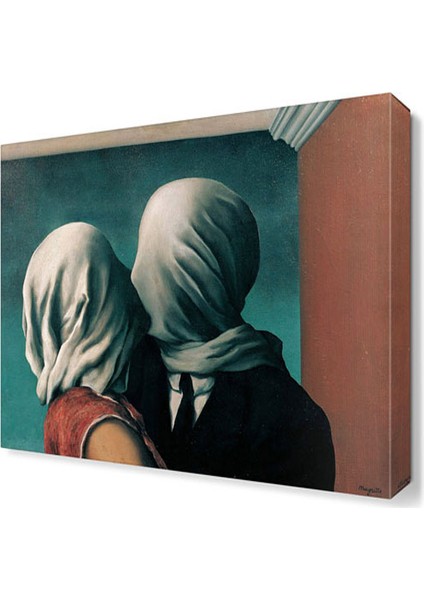 Rene Magritte Tablosu 80x80 cm