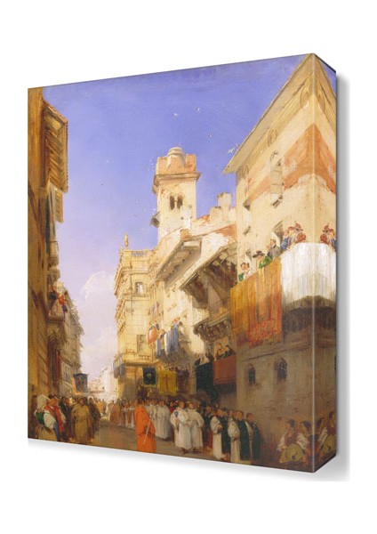 Richard Parkes Bonington Tablosu 75x50 cm