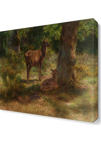 Rosa Bonheur Tablosu 90x90 cm