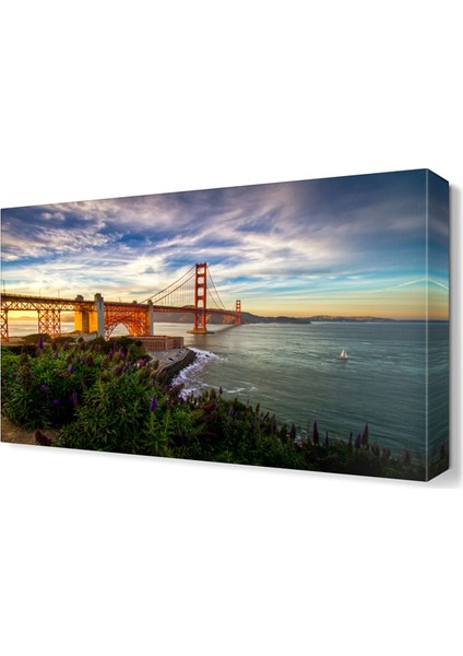 Golden Gate Köprüsü Tablosu 45x30 cm