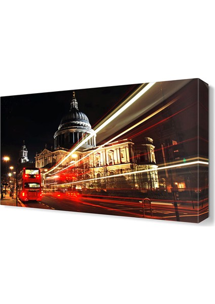 Londra Şehir Manzara Tablosu 45x30 cm