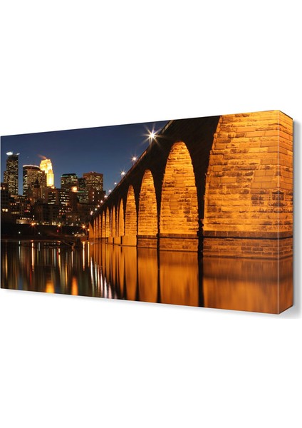 Minneapolis Köprüsü Tablosu 45x30 cm