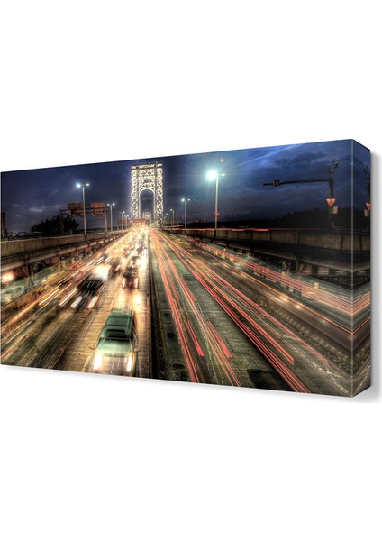 Yol ve Köprü Tablosu 45x30 cm