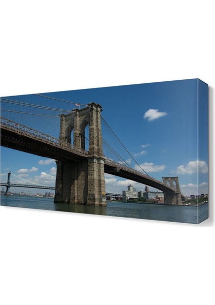 Amerika Brooklyn Tablosu 45x30 cm