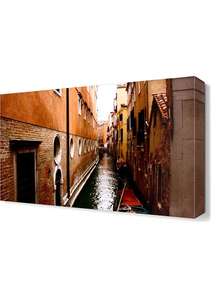 Dar Venedik Sokağı Tablosu 75x50 cm