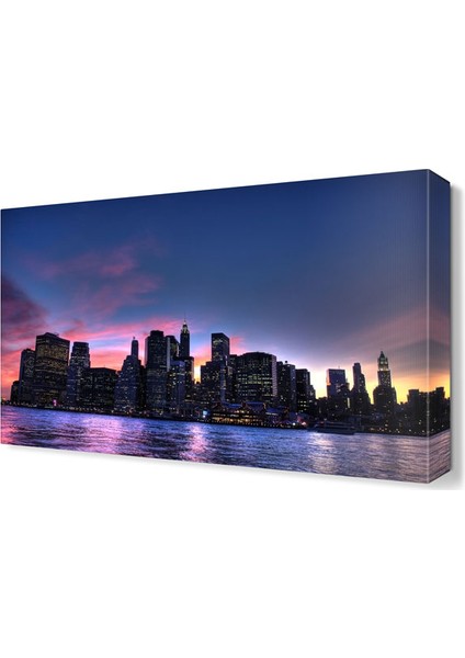 Mor Gökyüzü Tablosu 45x30 cm