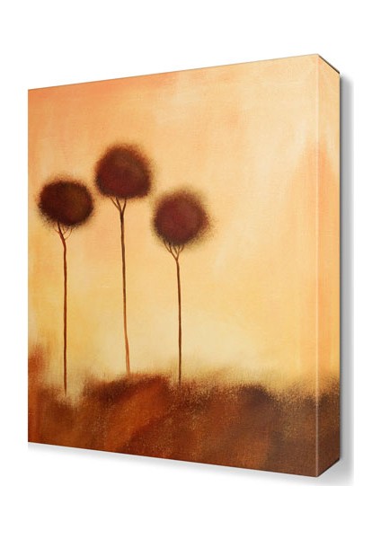 Turuncu Karahindiba Tablosu 45x30 cm