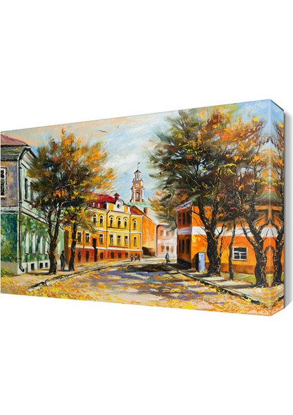 Şehirde Yeni Bir Gün Tablosu 45x30 cm