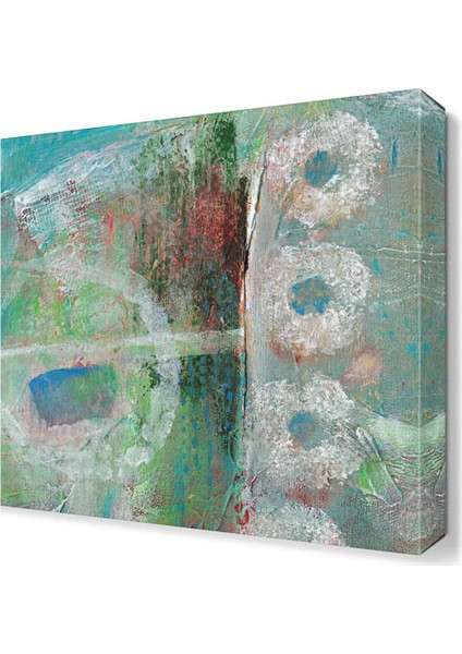 Dekoratif Boyalar Tablosu 90x90 cm