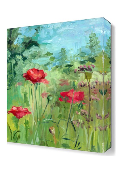 Yağlı Boya Gelincikler Tablosu 45x30 cm
