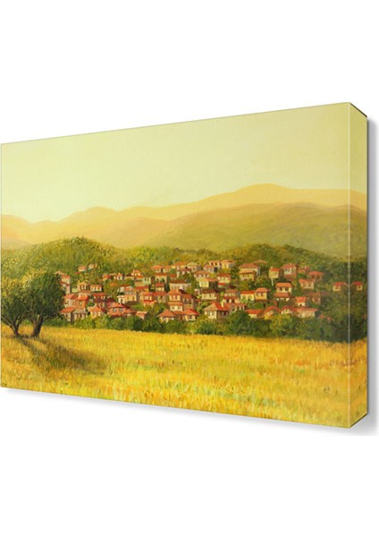 Köy ve Tarla 2 Tablo 45x30 cm