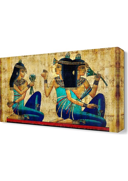 Mısırlı Kızlar Canvas Tablo 45x30 cm