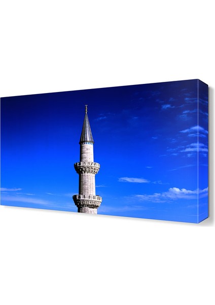 Sultanahmet Cami Minare2 Canvas Tablo 45x30 cm
