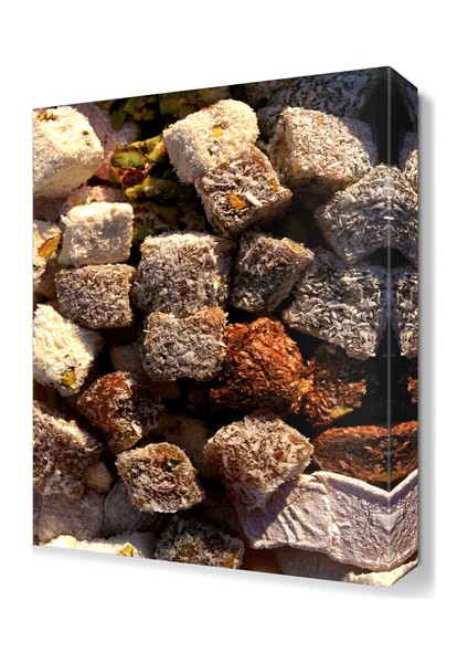 Lokum Canvas Tablo 45x30 cm