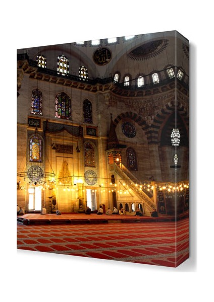 Süleymaniye Cami Canvas Tablo 90x60 cm