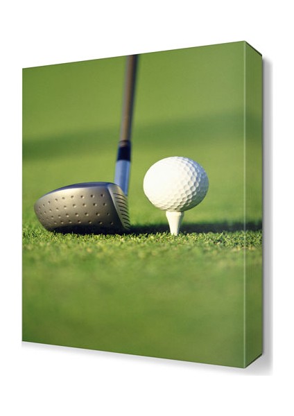 Golf Canvas Tablo 45x30 cm