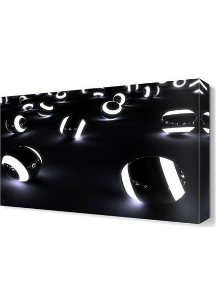 Bilardo Topları Canvas Tablo 45x30 cm
