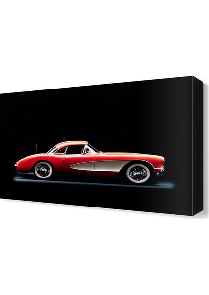 Chevrolet Corvette Canvas Tablo 45x30 cm