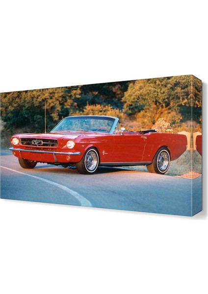 Ford Mustang Canvas Tablo 45x30 cm