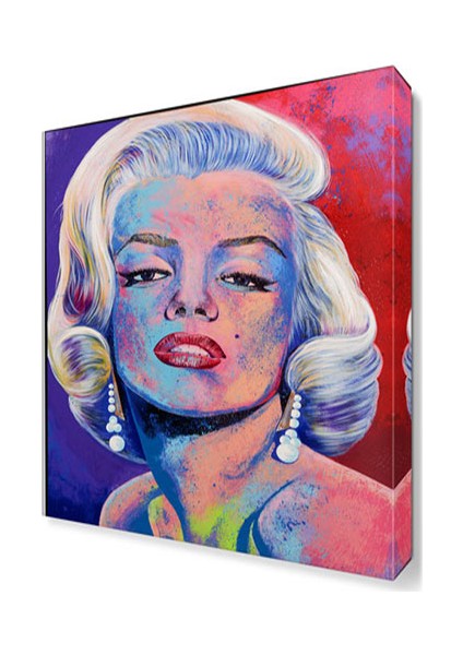Marilyn Monroe2 Pop Art Canvas Tablo 30x30 cm