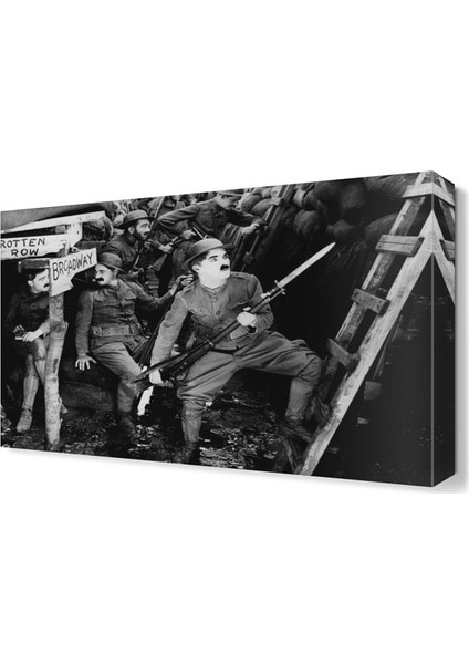 Annex Charlie Chaplin Canvas Tablo 45x30 cm