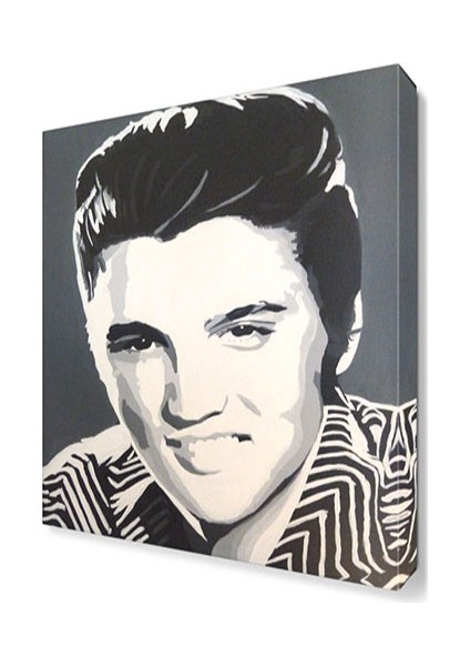 Elvis Presley Pop Art Canvas Tablo 50x50 cm