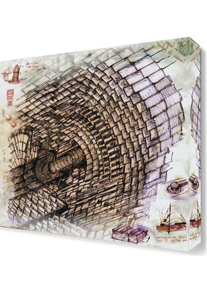 Davinci3 Canvas Tablo 40x40 cm