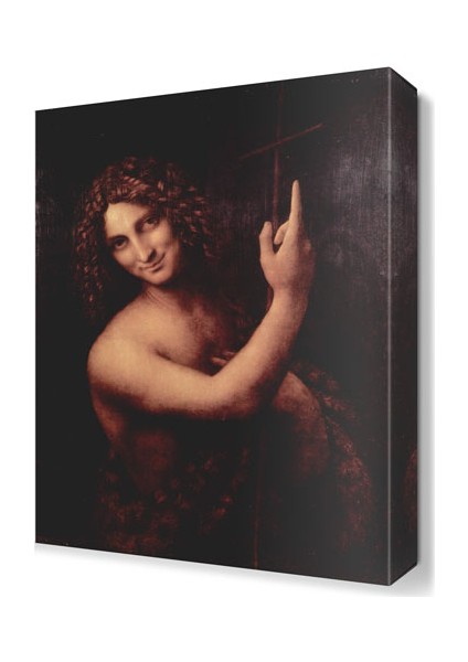 John the Baptist Canvas Tablo 45x30 cm