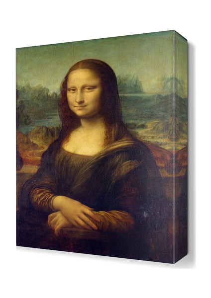 Mona Lisa Canvas Tablo 45x30 cm