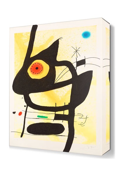 Joan Miro6 Canvas Tablo 45x30 cm