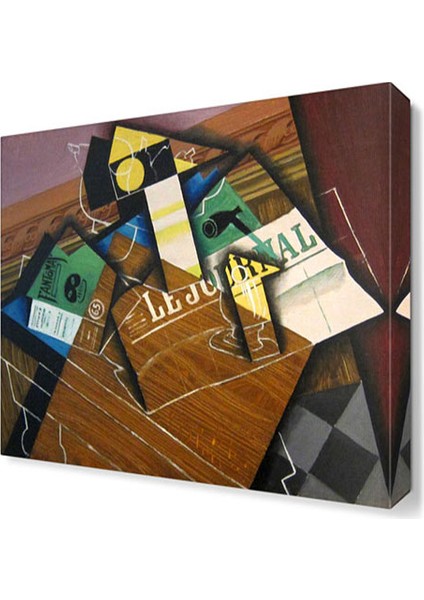 Juan Gris6 Canvas Tablo 30x30 cm