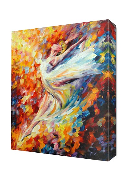 Güzel Dansçı Canvas Tablo 45x30 cm