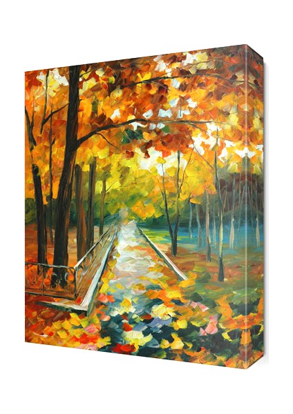 Yanlızlar Yolu Canvas Tablo 45x30 cm