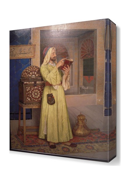 Osman Hamdi Bey Canvas Tablo 45x30 cm