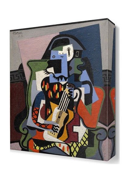 Picasso Müzisyen Canvas Tablo 45x30 cm