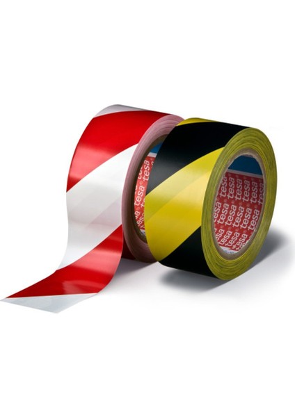 Yer İşaretleme Ve İkaz Bandı Tesaflex® 60760 Pv1 33M*50Mm Sarı/Siyah