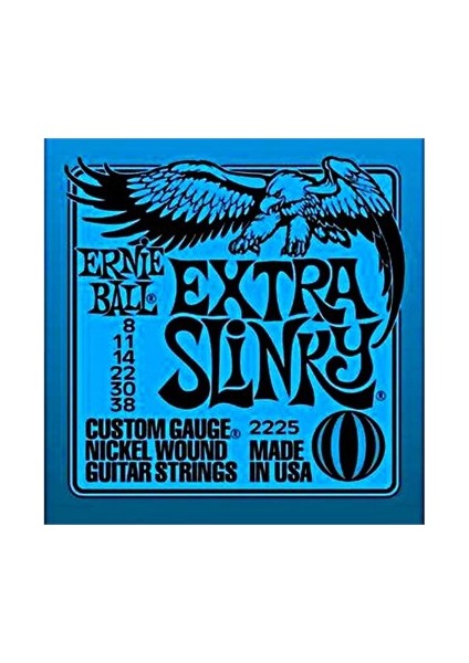 Extra Slinky Nickel Wound Elektro Gitar Teli