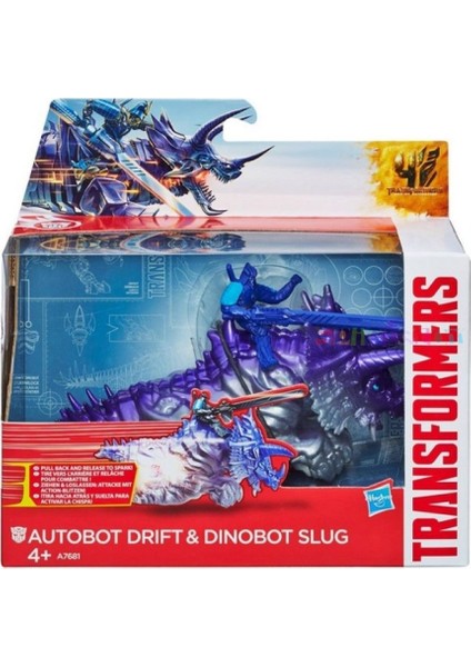 4 Dinobot Autobot Drift & Dinobot Slug