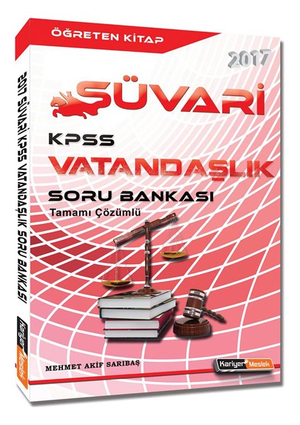 Meslek Yayınları Kpss 2017 Vatandaşlık Süvari Tamamı Çözümlü Soru Bankası