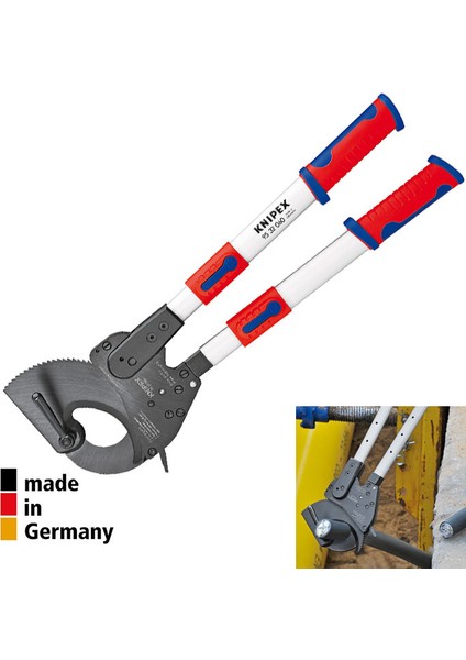 9532060 Teleskopik Kol Crcır Kablo Kesme