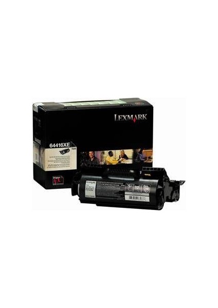 T644 32.000 Sayfa Sıyah Toner 64416Xe