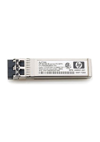 8Gb Shortwave B-Serıes Fc Sfp+ 1 Pack Aj716B