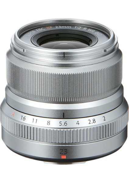 Fujinon XF 23mm F2 R WR Lens Gümüş