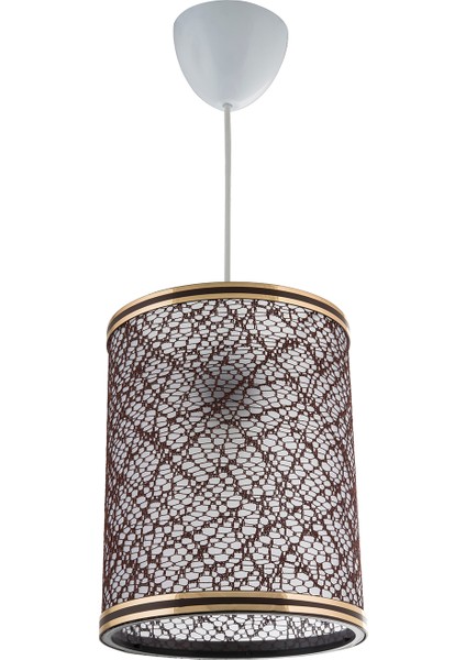 18'Lik Kumaş Sarkıt Hoop File Kahve