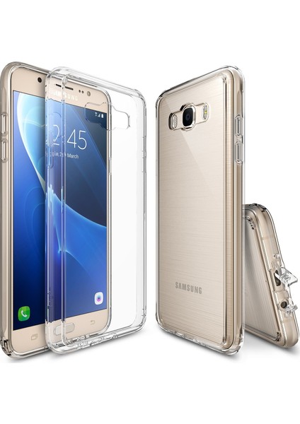 Fusion Galaxy J7 2016 Kılıf Clear - Extra Darbe Emici