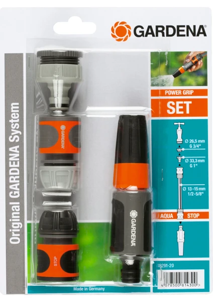 GARDENA 18295-20.000.00 TEMEL SET ONERISI