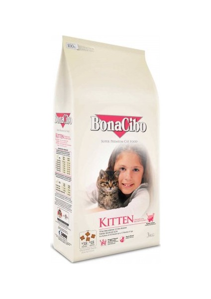 Bonacibo Yavru Kedi Maması 3 Kg