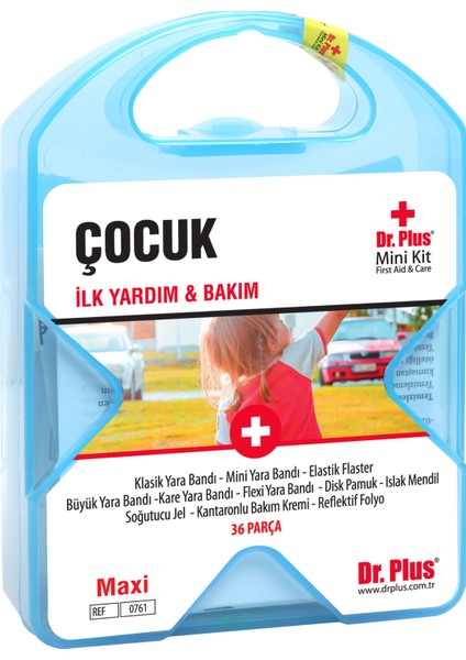 Dr Plus İlk Yardım Çantası     Çocuk    MiniKit