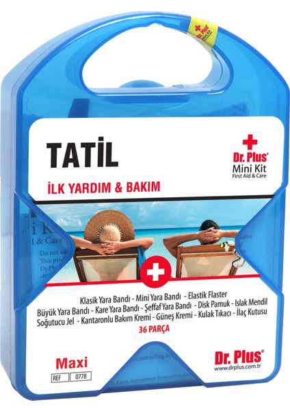 Dr Plus İlk Yardım Çantası     Tatil    MiniKit