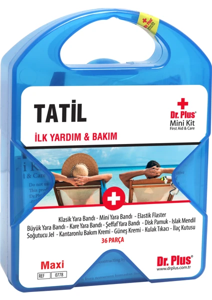 Dr Plus İlk Yardım Çantası     Tatil    MiniKit